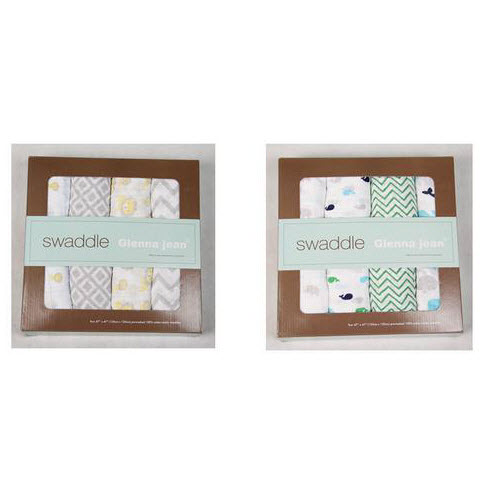 MUSLIN SWADDLE - 4PCS/BOX