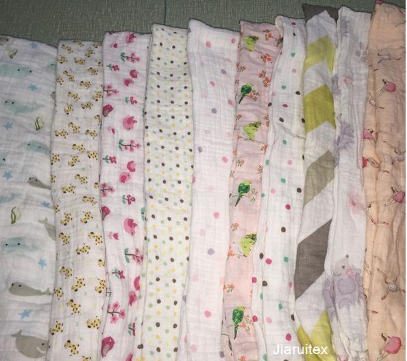 100% COTTON MUSLIN SWADDLE