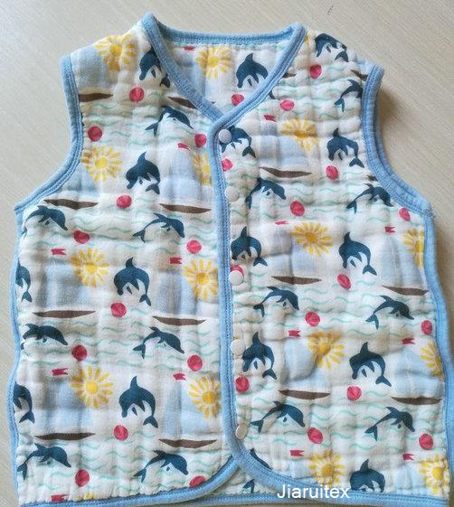 Organic cotton vest